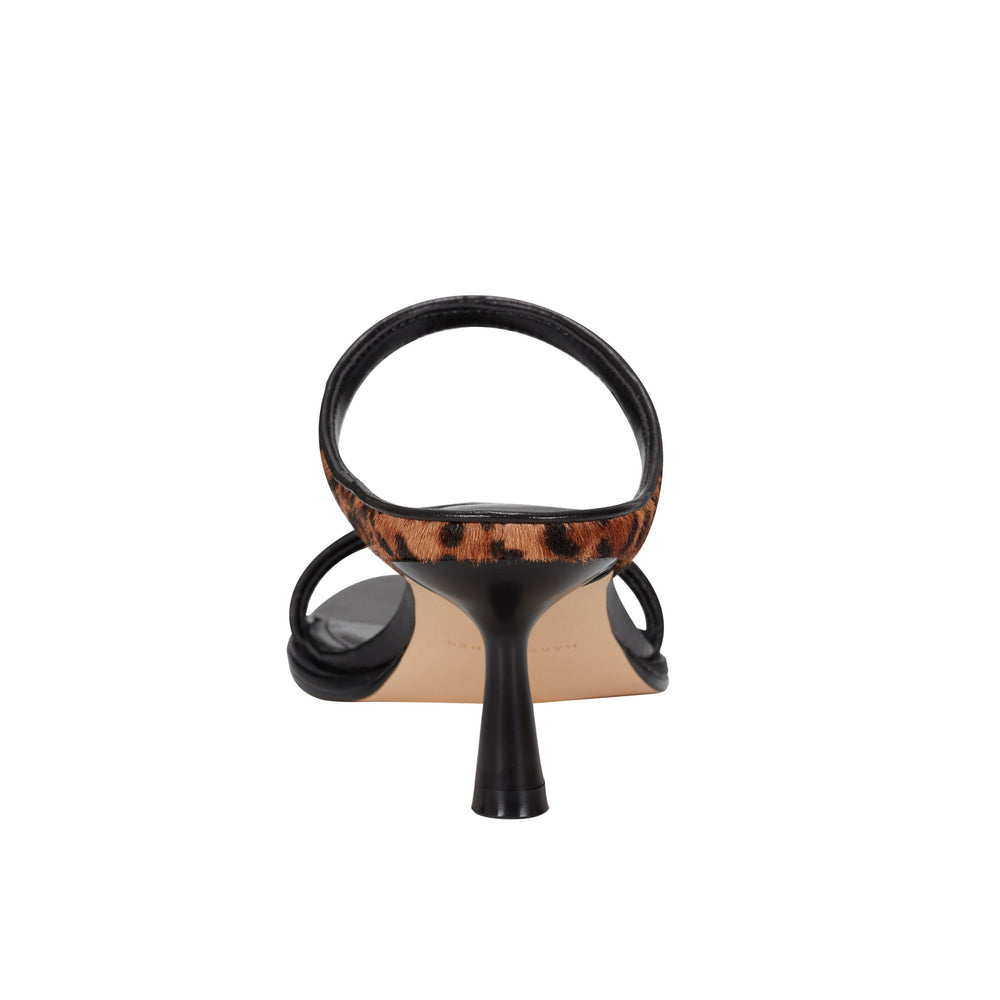 Alonde Heeled Slide Sandal - Leopard