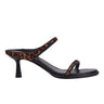 Alonde Heeled Slide Sandal - Leopard