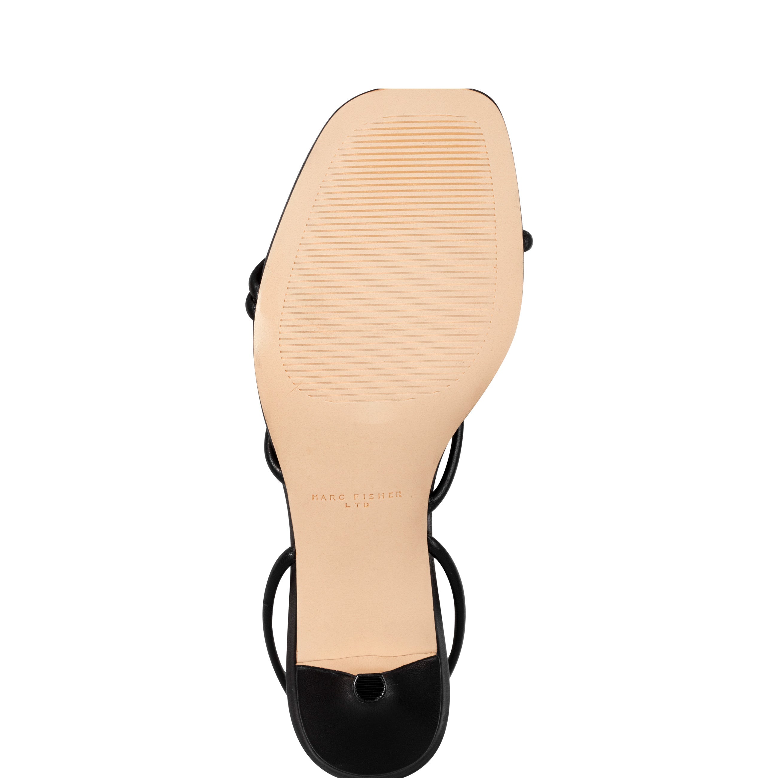 Ballen Ankle Strap Sandal - Black Leather