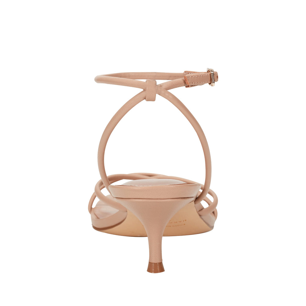 Ballen Ankle Strap Sandal - Natural Leather