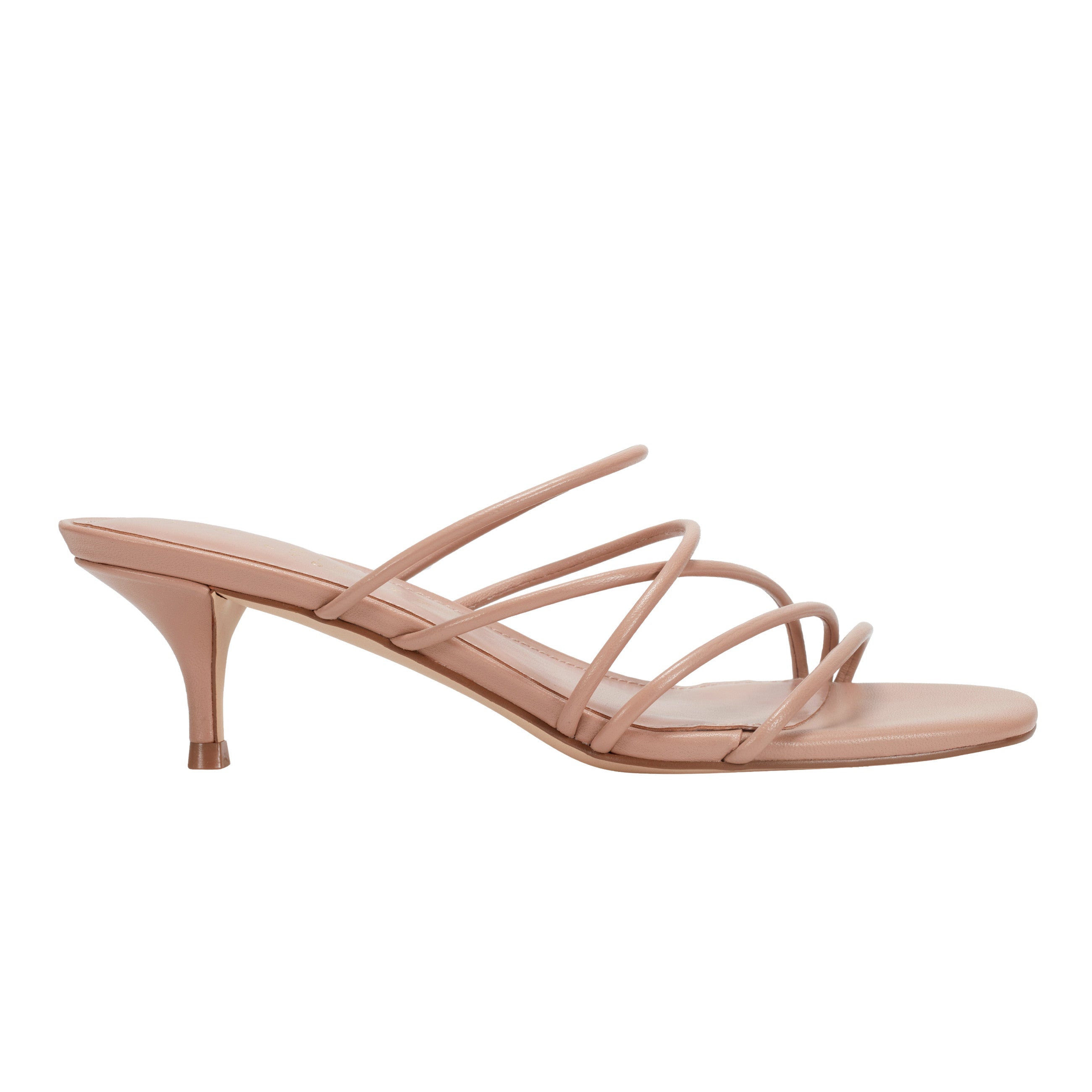 Banna Strappy Dress Sandal - Natural Leather