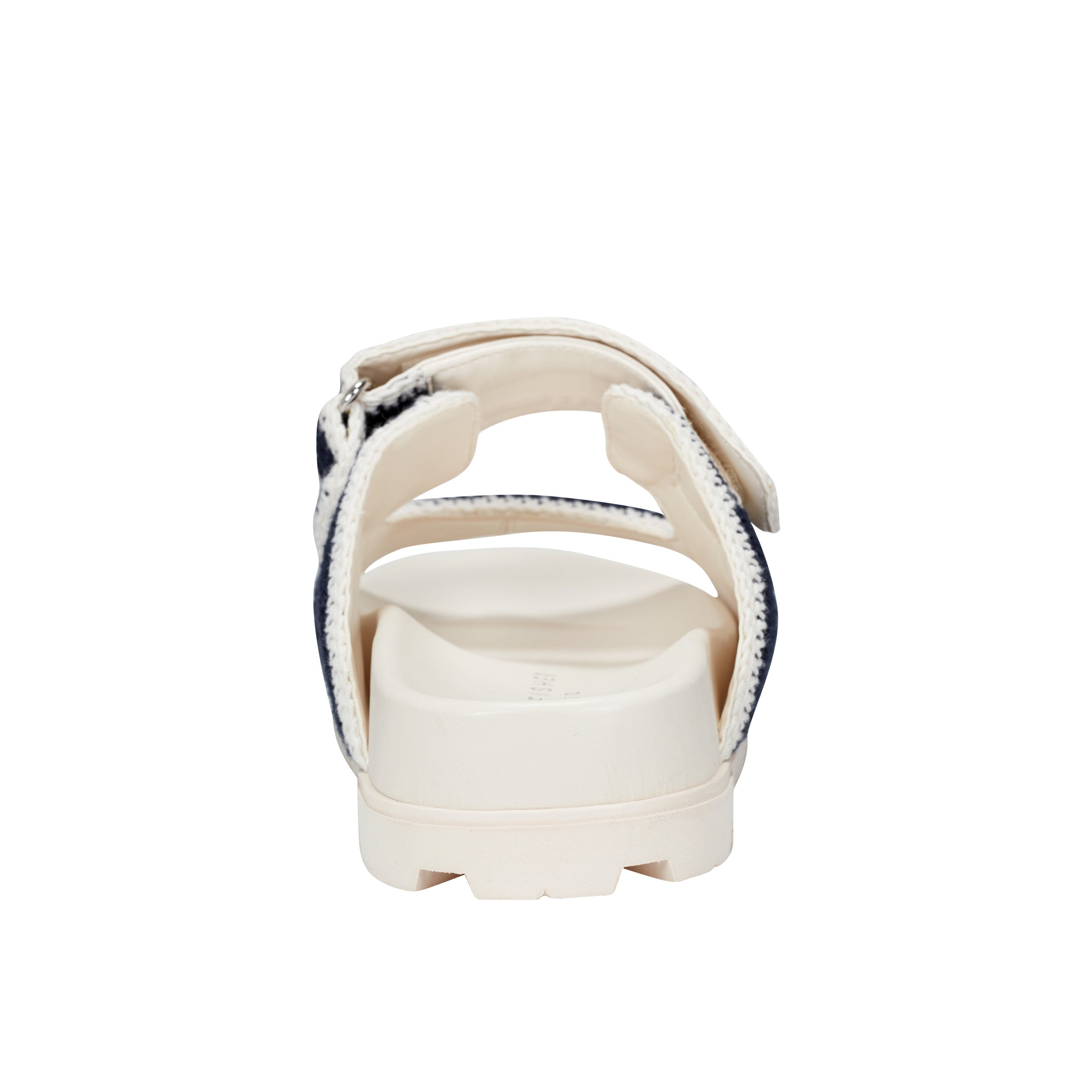 Brinleys Footbed Sandal - Navy/Cream