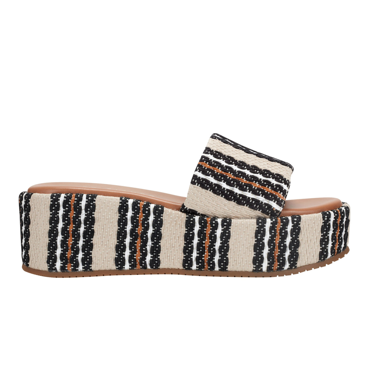Daylin Flatform Sandal - Multi Stripe
