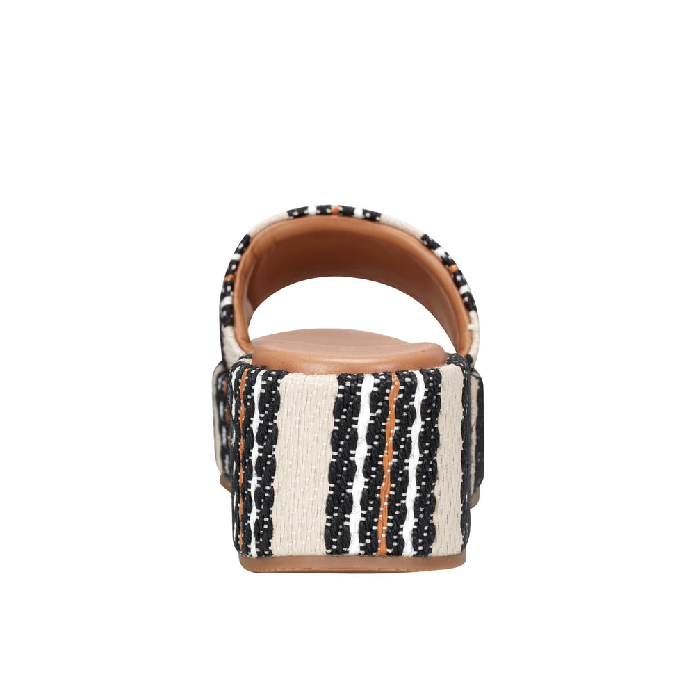 Daylin Flatform Sandal - Multi Stripe