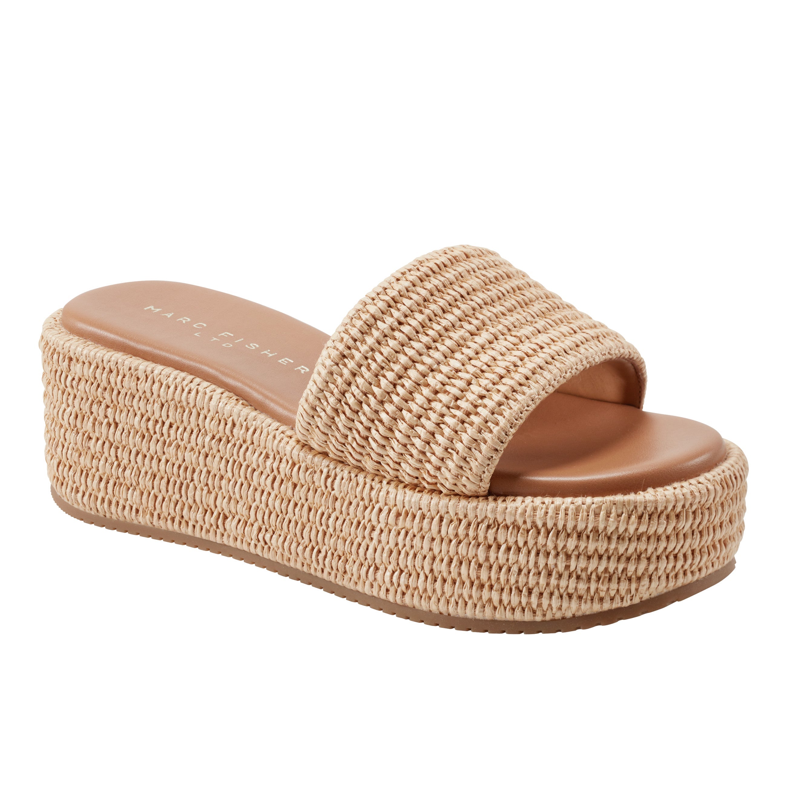 Daylin Flatform Sandal - Natural Raffia