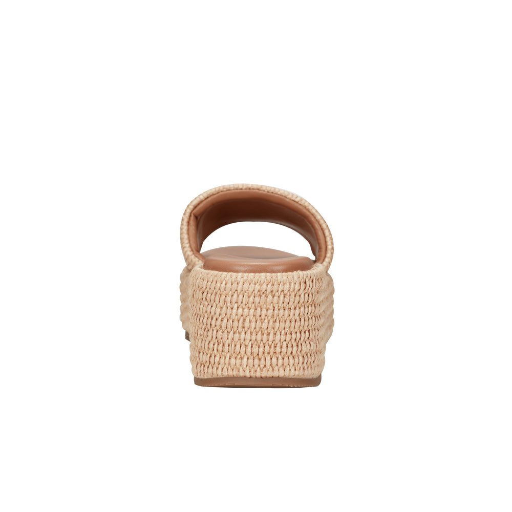 Daylin Flatform Sandal - Natural Raffia