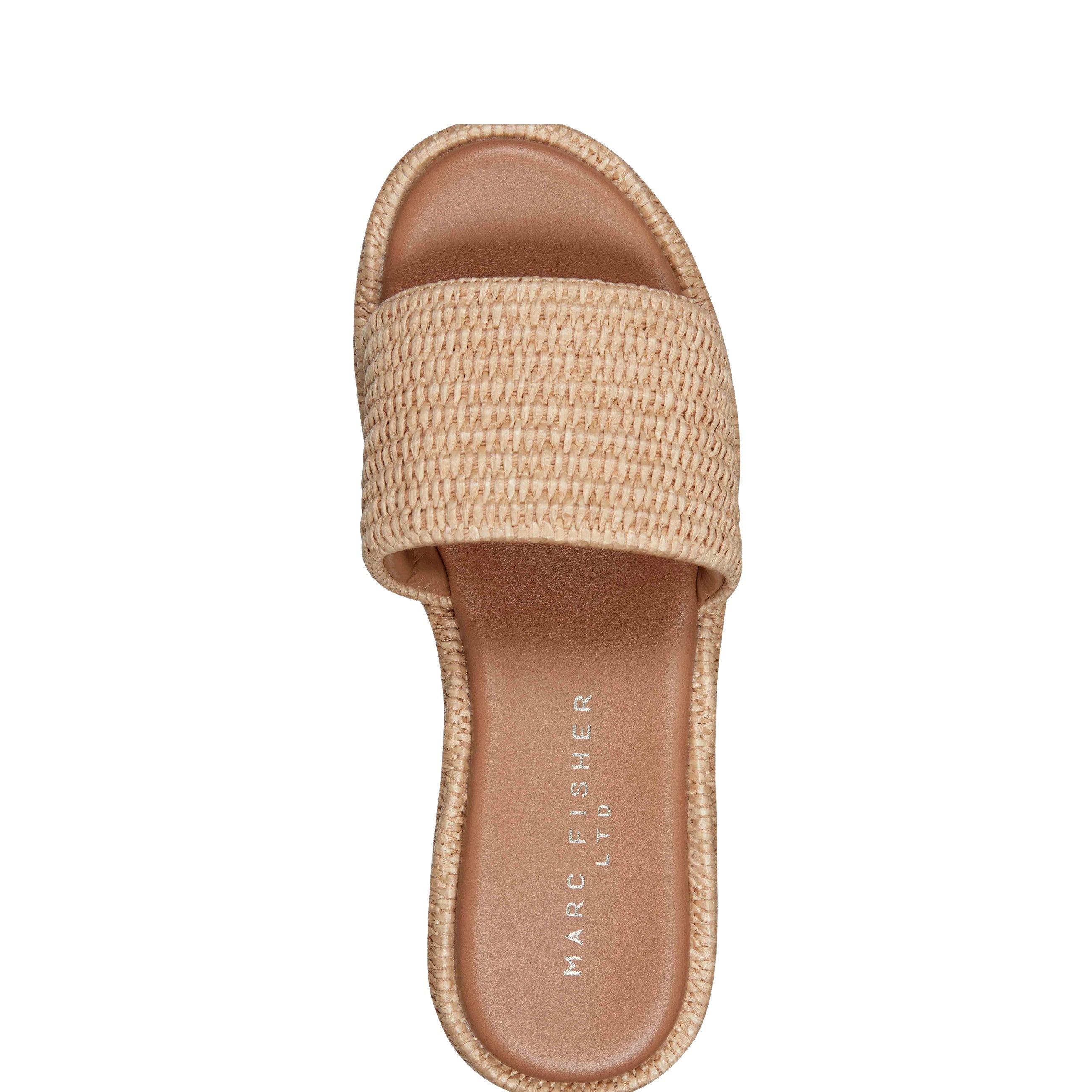 Daylin Flatform Sandal - Natural Raffia