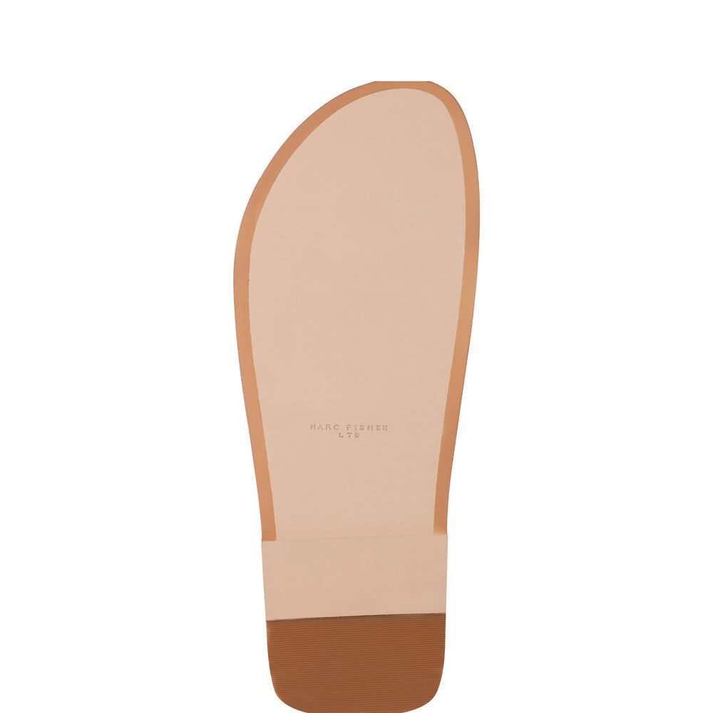 Gerty Strappy Flat Sandal - Chic Cream Leather