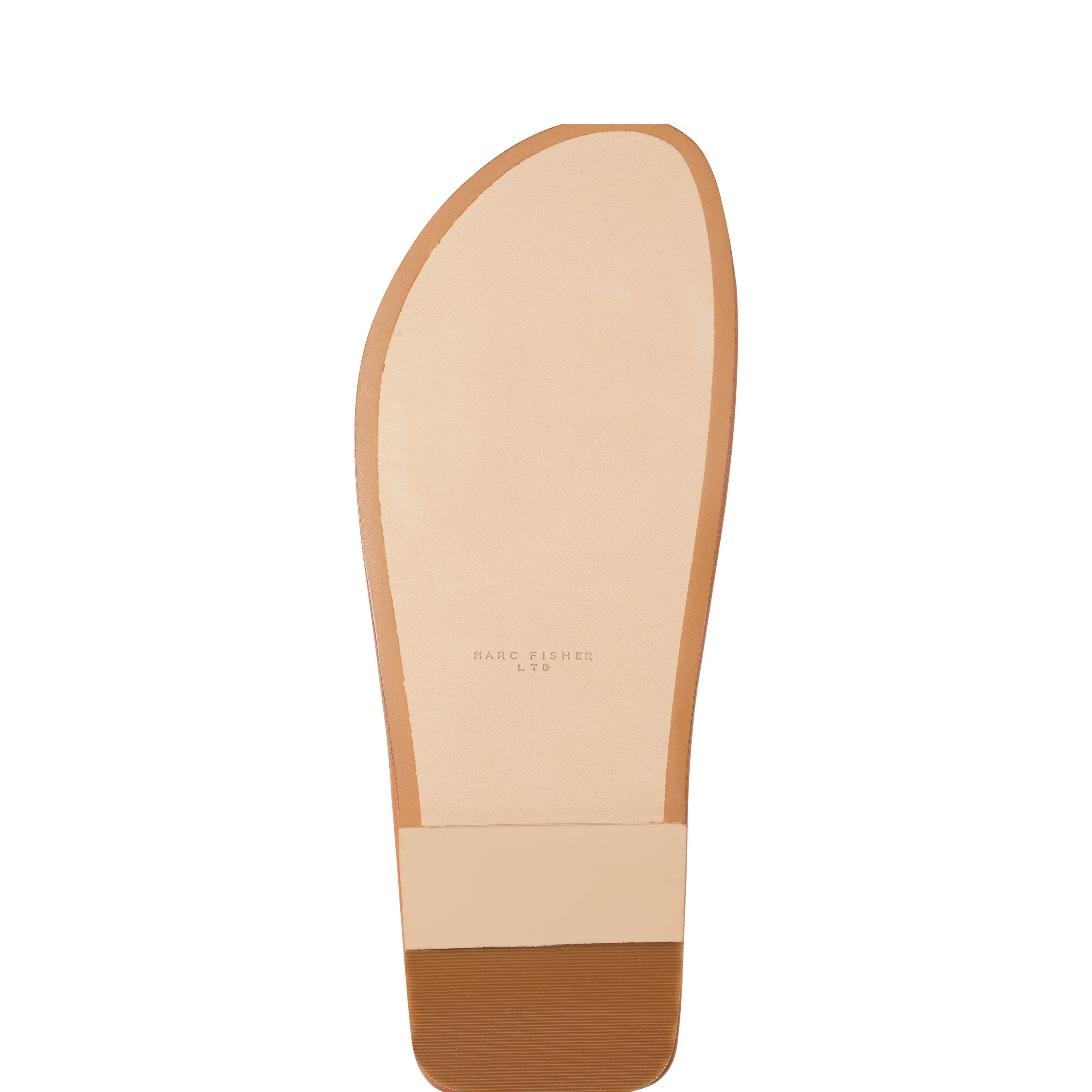 Gerty Strappy Flat Sandal - Natural Leather