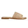 Glynne Woven Flat Sandal - Gold