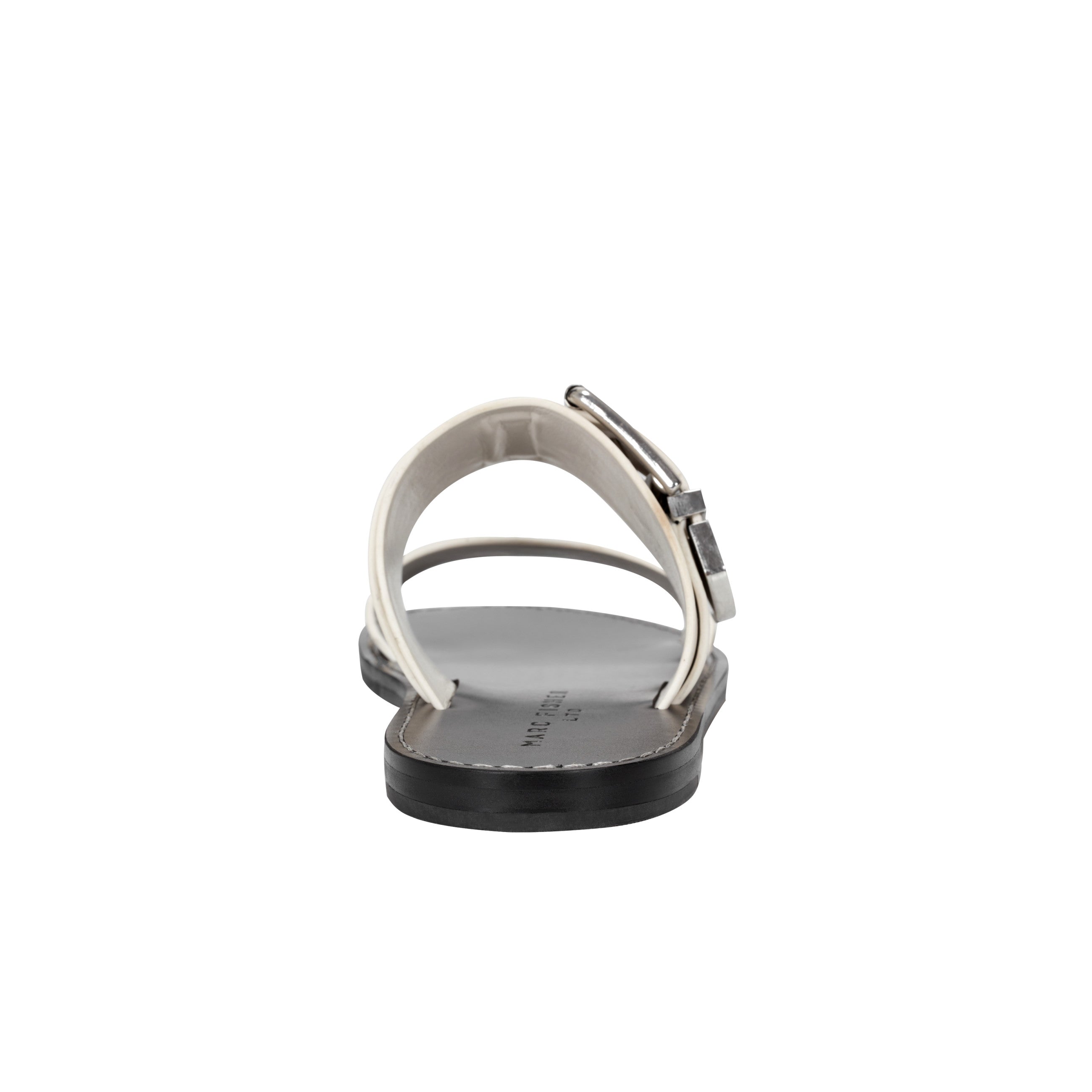 Hallyn Flat Slide Sandal - Chic Cream Leather