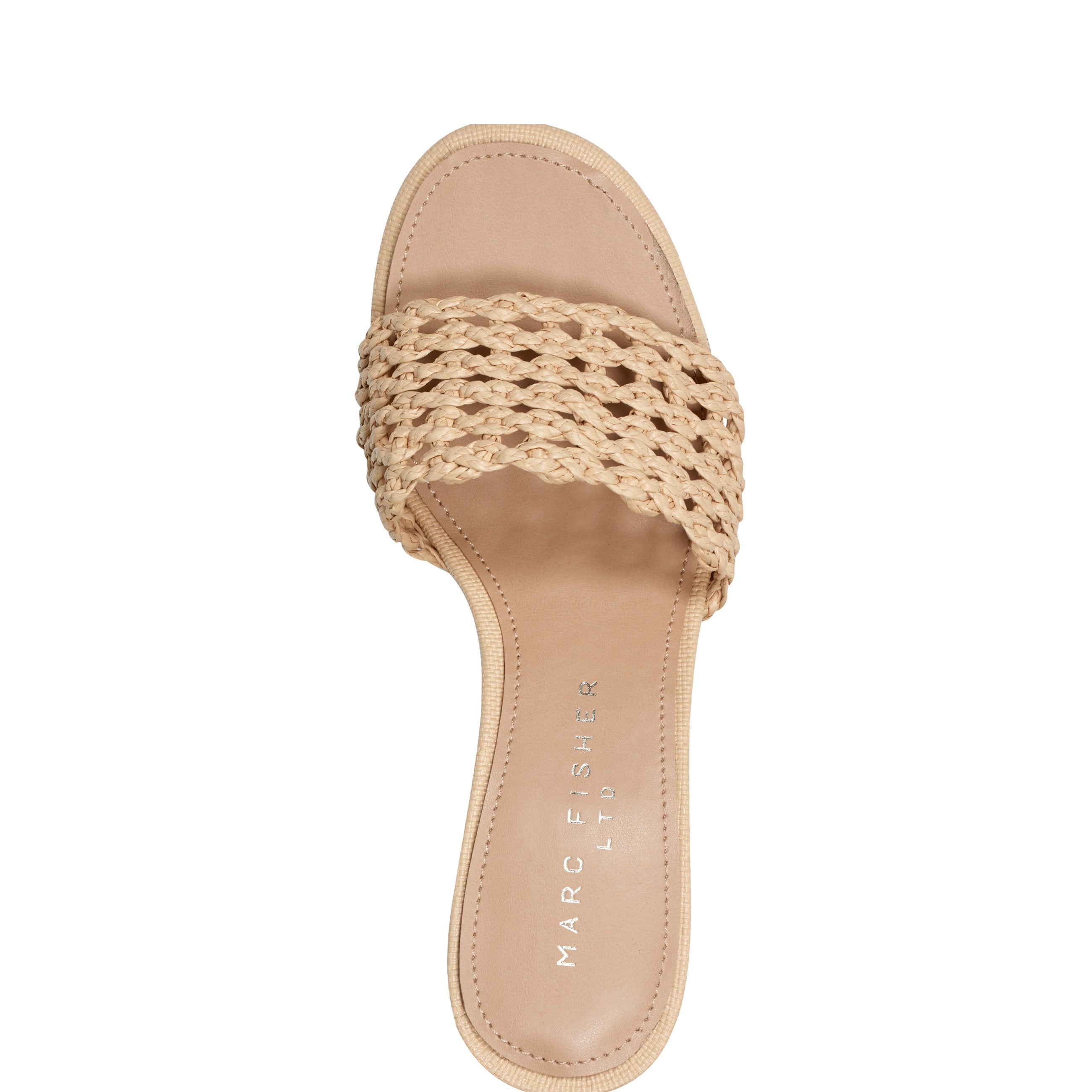 Jazmine Dress Slide Sandal - Natural Raffia