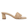 Jazmine Dress Slide Sandal - Natural Raffia
