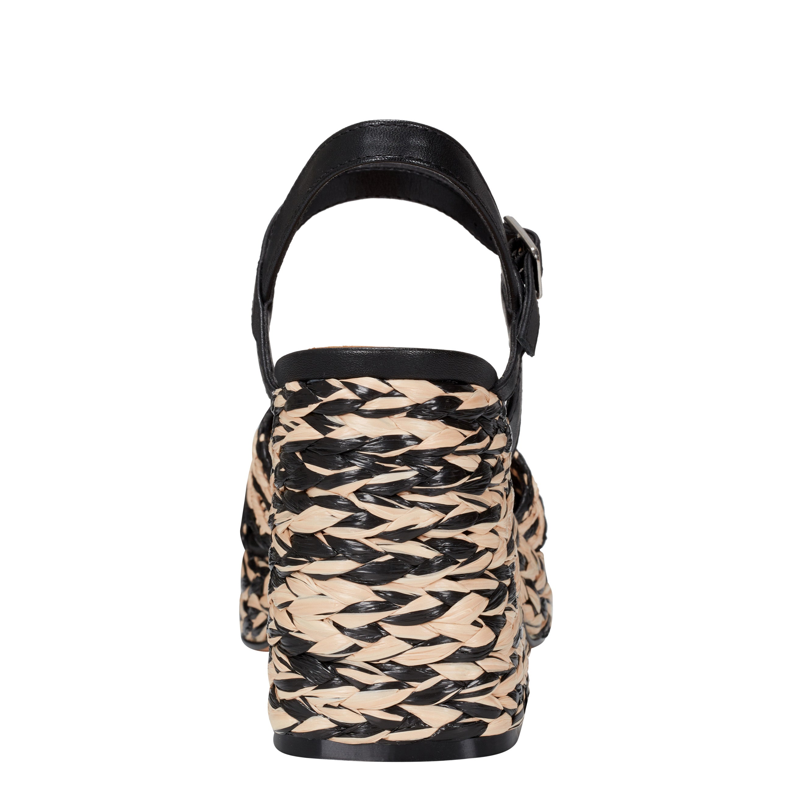 Juliey Platform Sandal - Natural/Black