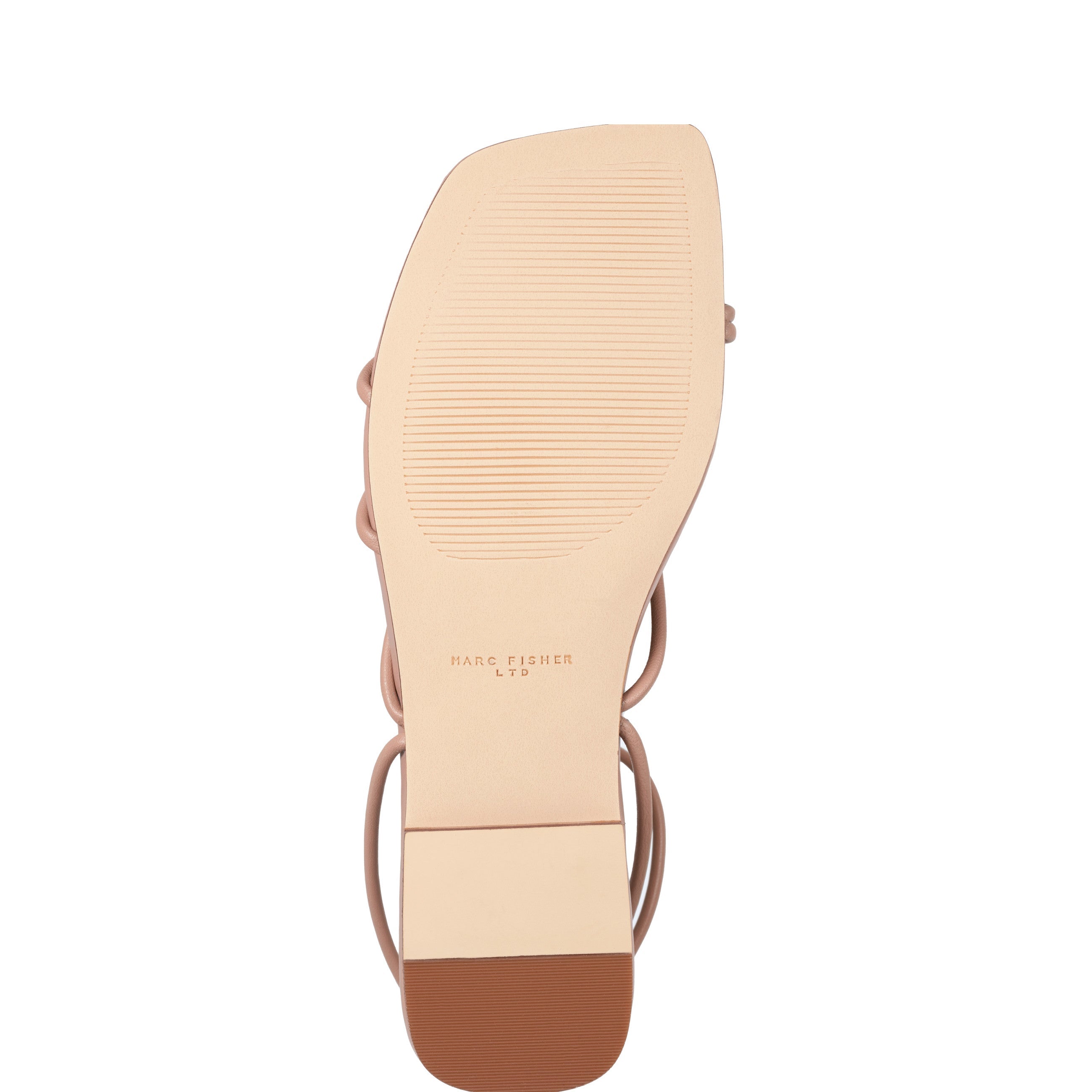 Mayte Strappy Flat Sandal - Natural Leather