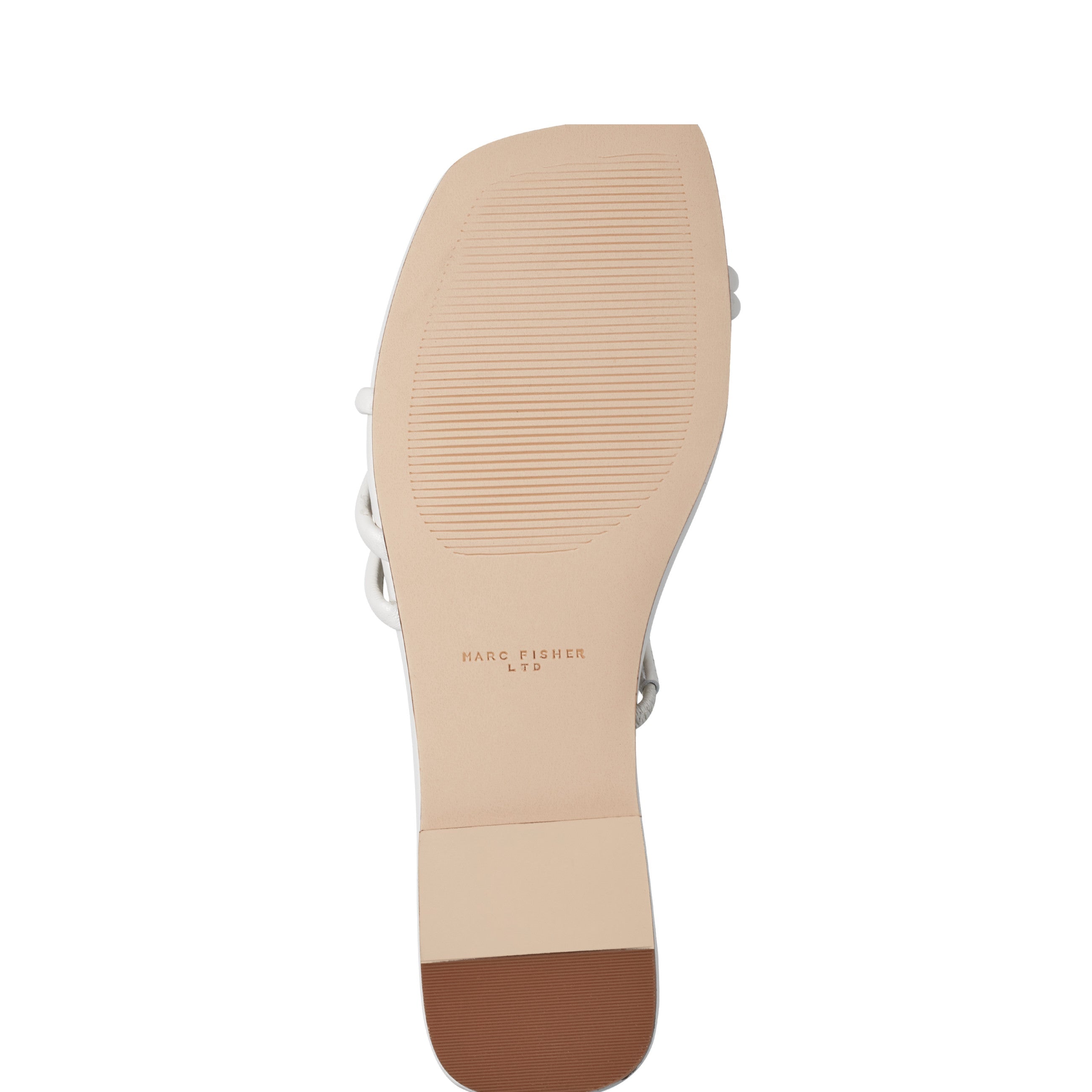 Mazza Flat Slide Sandal - Chic Cream
