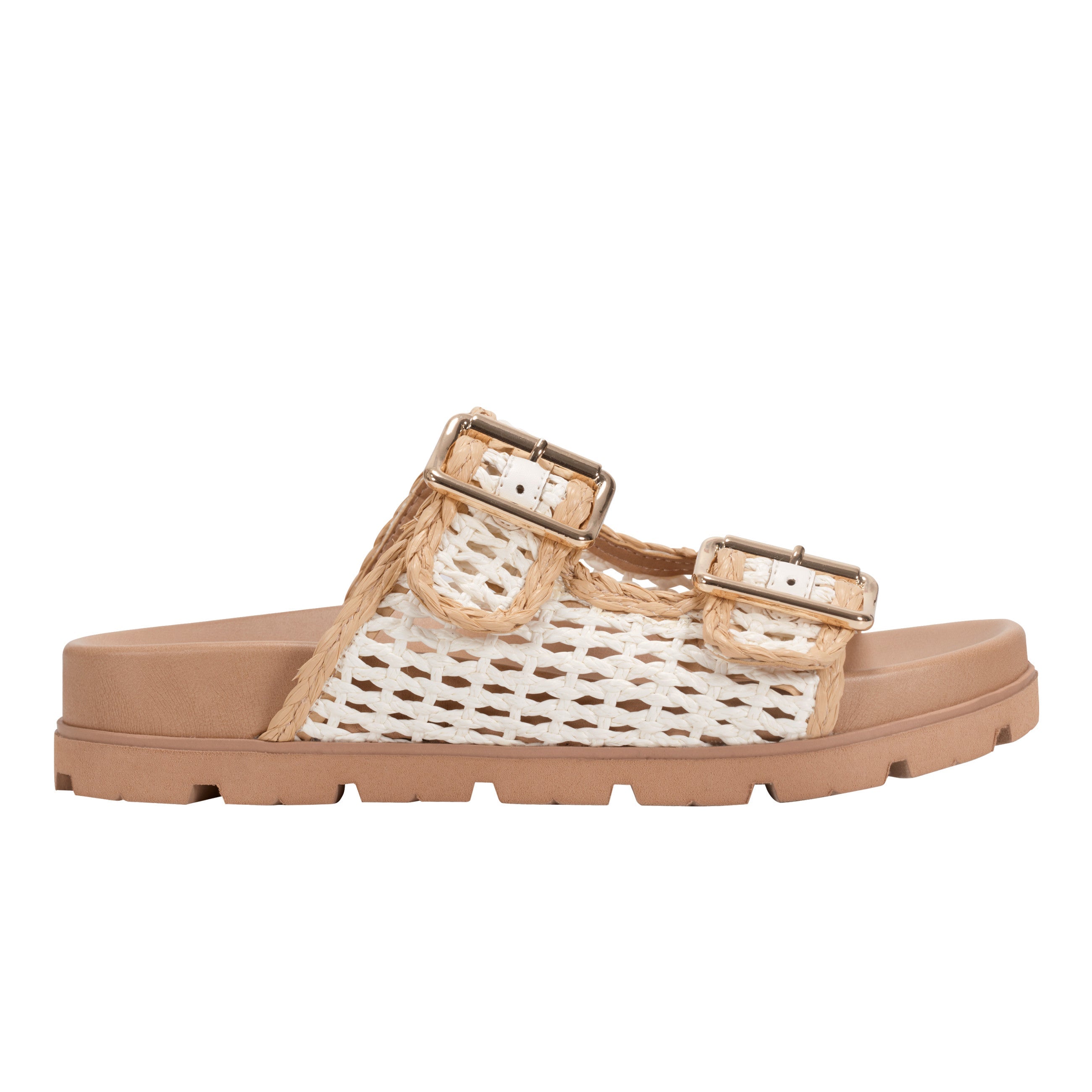 Mylan Footbed Sandal - Chic Cream