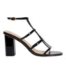 Norene Strappy Sandal - Black Patent