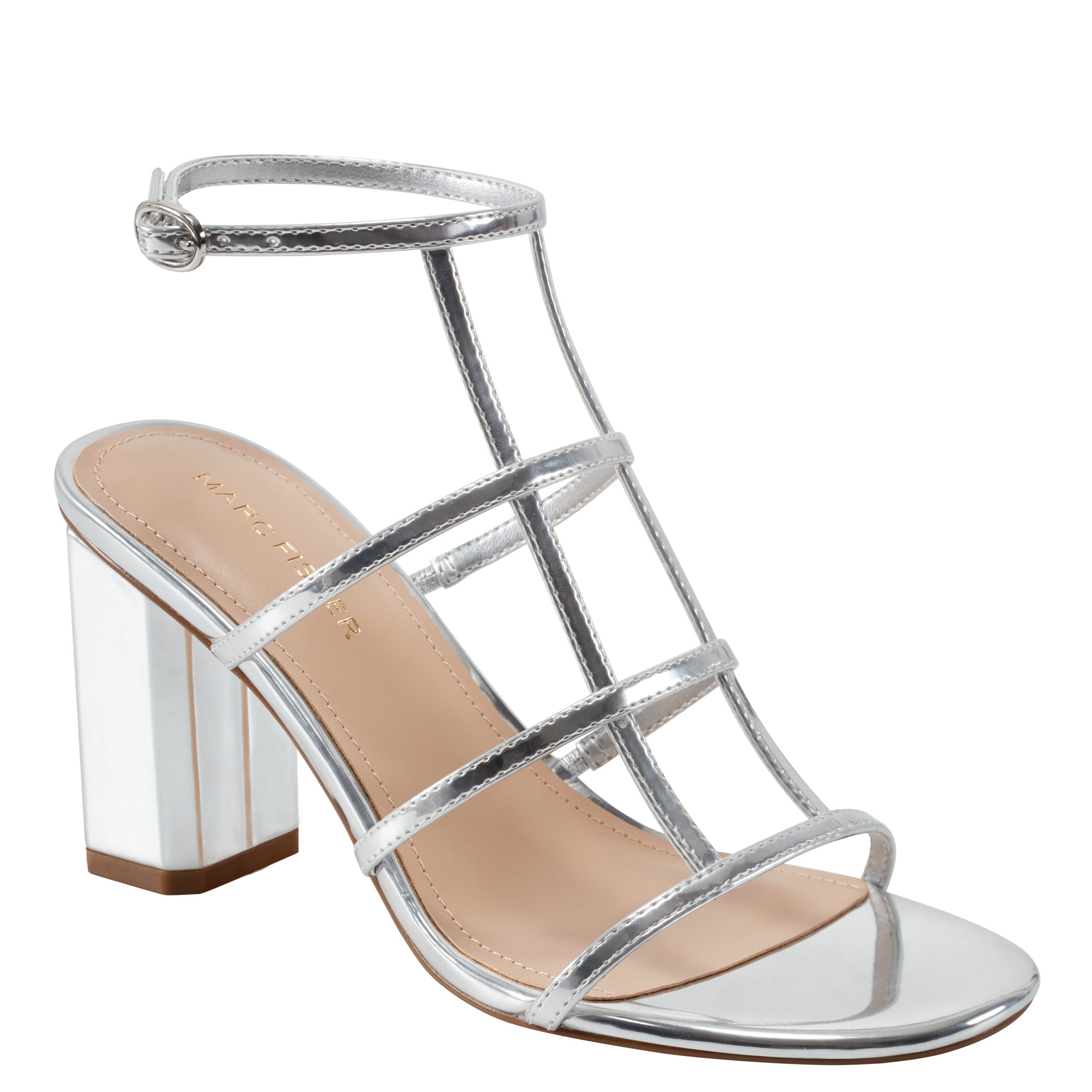 Norene Strappy Sandal - Silver