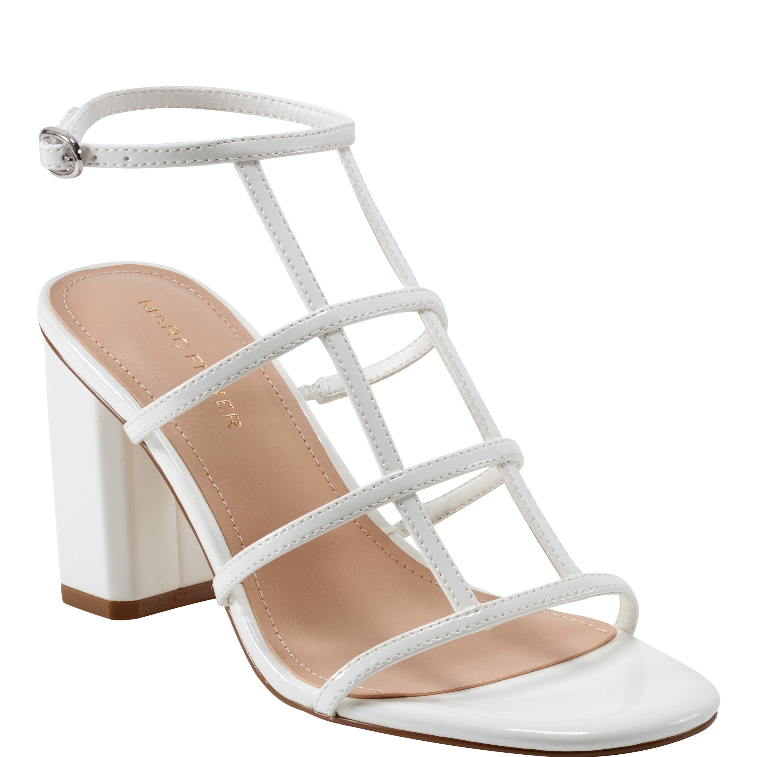 Norene Strappy Sandal - White