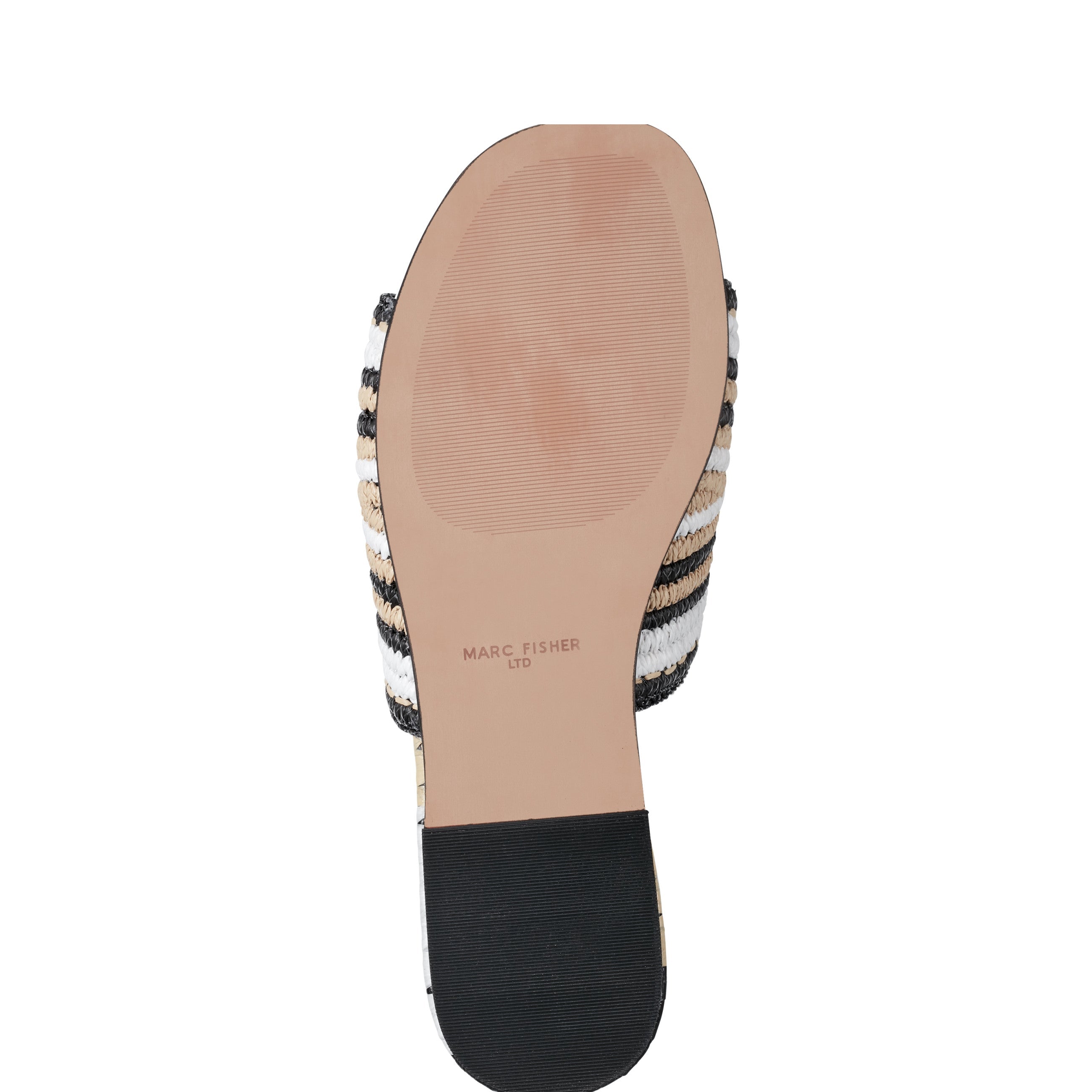 Nottie Flat Slide Sandal - Black Multi