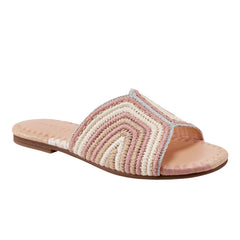 Nottie Flat Slide Sandal - Pink Multi