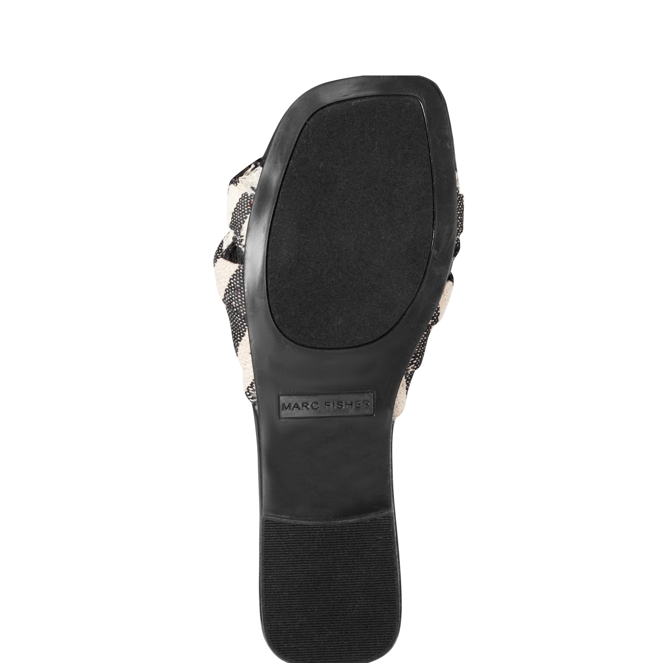 Orbit Flat Sandal - Black Stripe