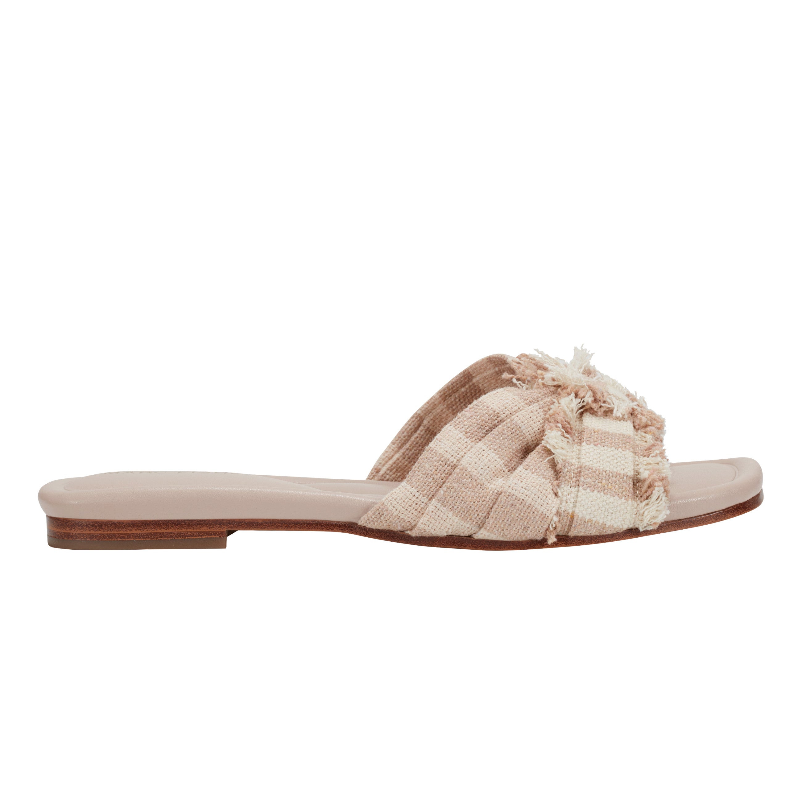 Orbit Flat Sandal - Natural Stripe