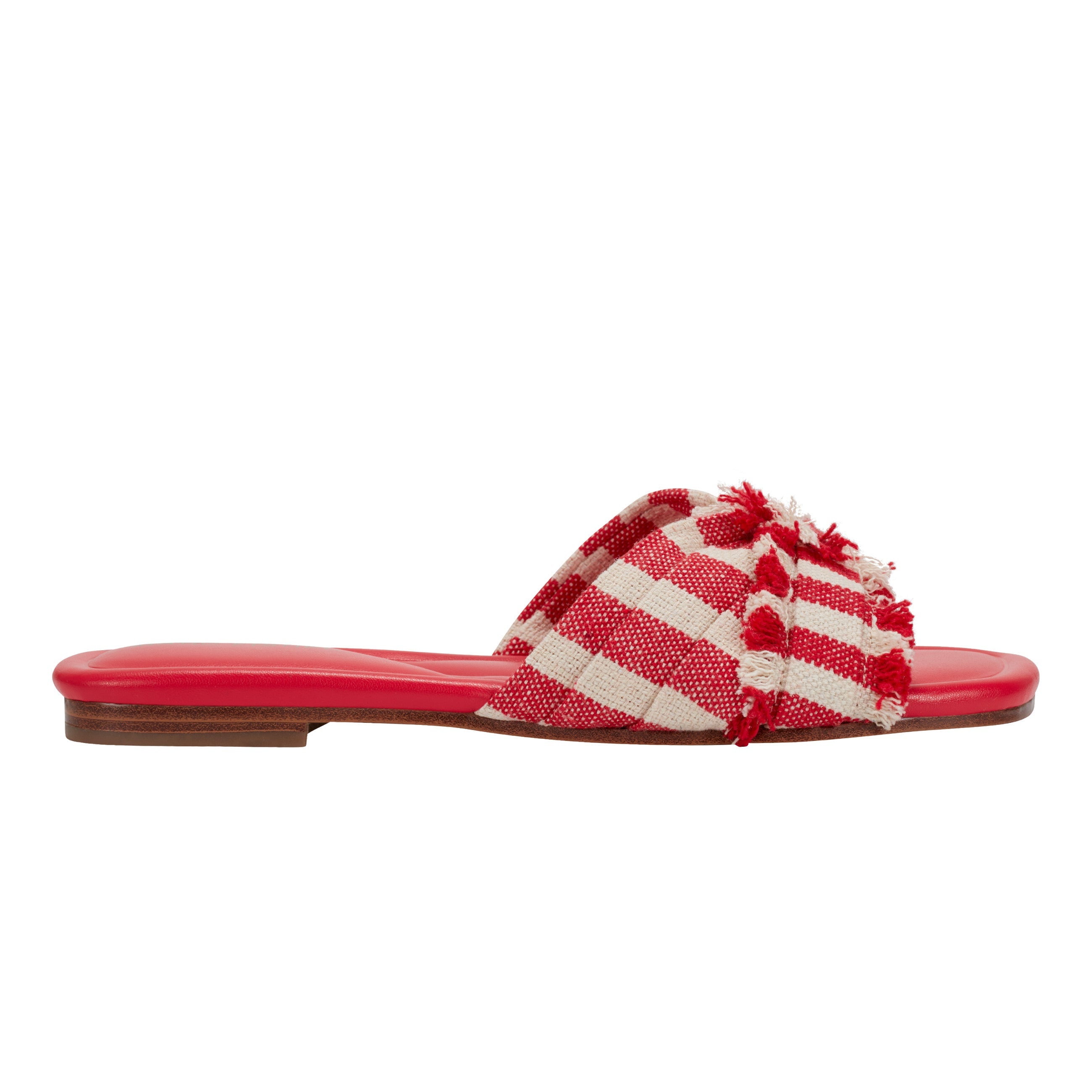 Orbit Flat Sandal - Red Stripe