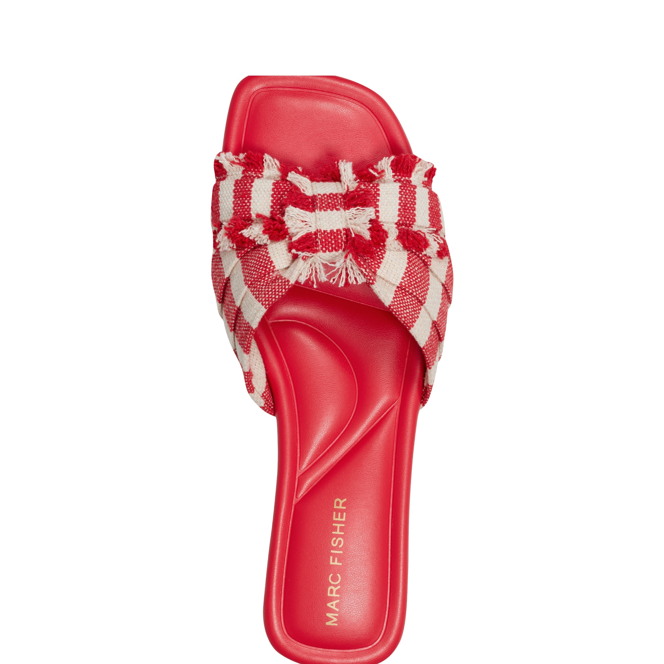 Orbit Flat Sandal - Red Stripe