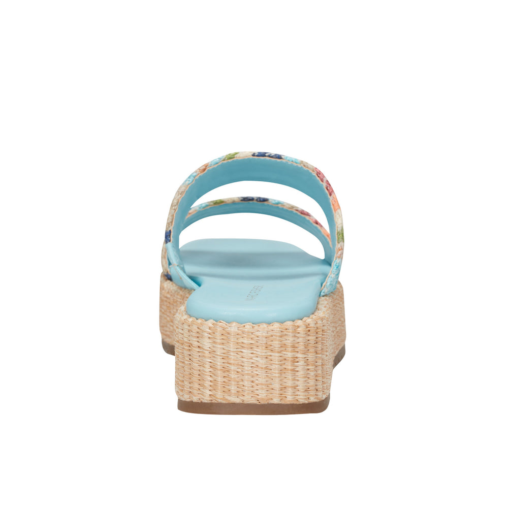 Pelma Flatform Sandal - Multi Stripe