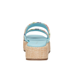 Pelma Flatform Sandal - Multi Stripe