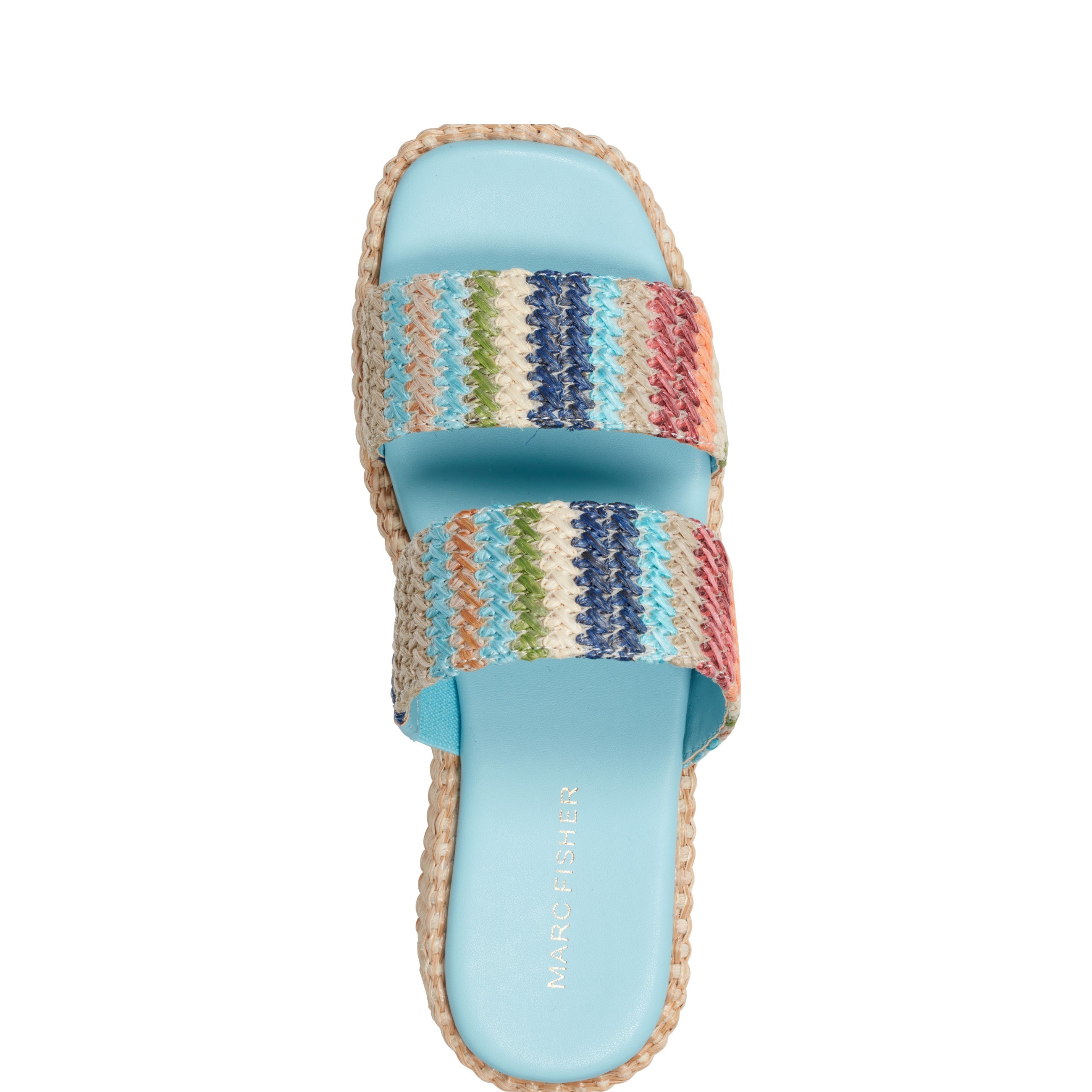Pelma Flatform Sandal - Multi Stripe