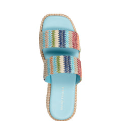 Pelma Flatform Sandal - Multi Stripe
