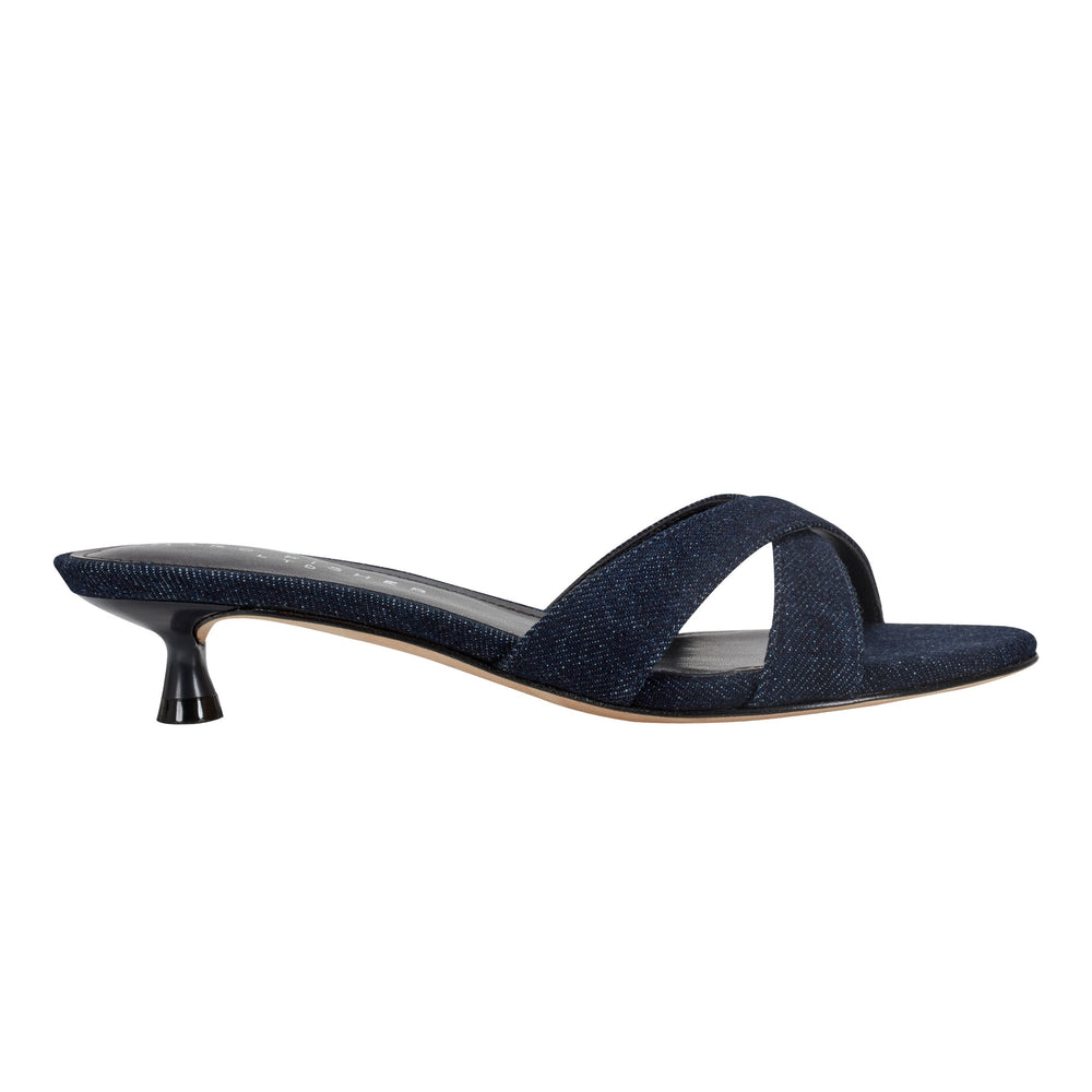 Tracey Slide Dress Sandal - Denim