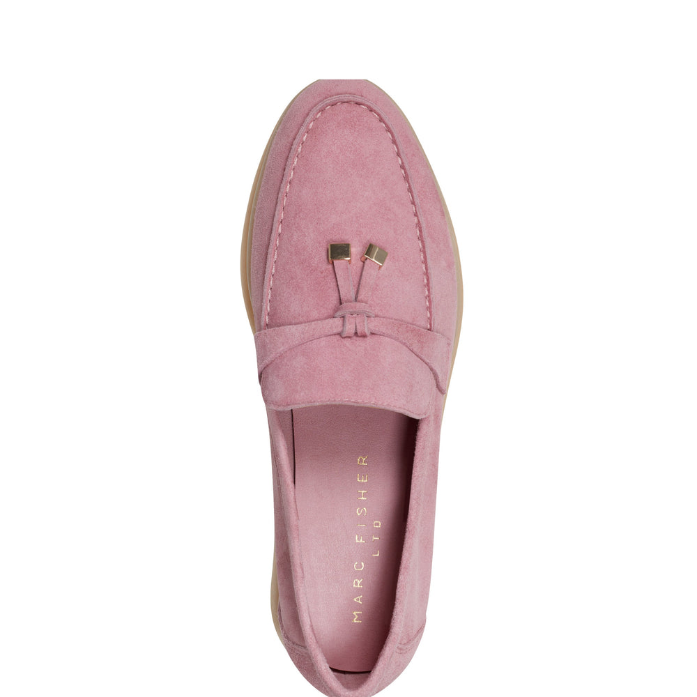 Yanelli Casual Loafer - Light Pink Suede
