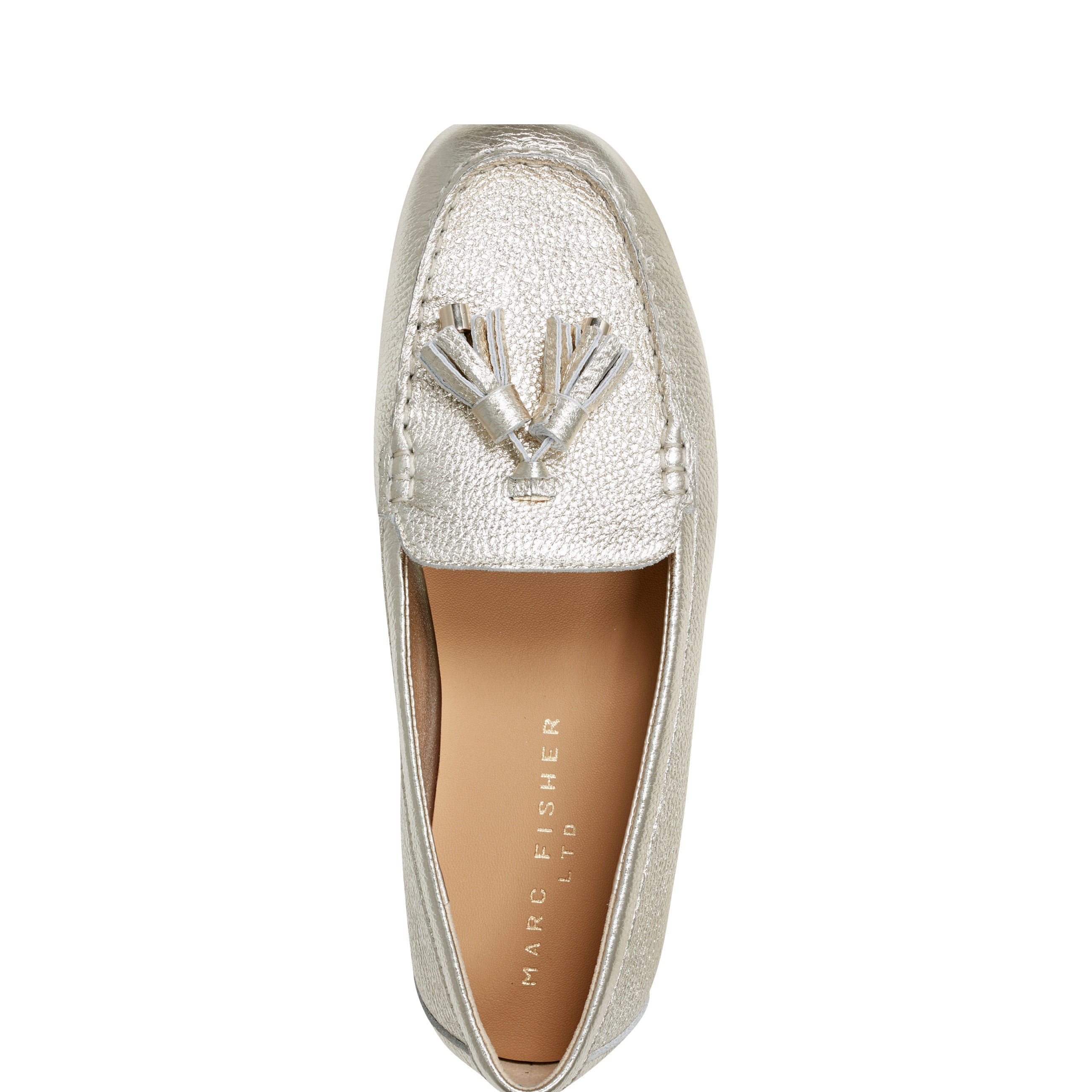 Layney Casual Tassle Loafer - Gold