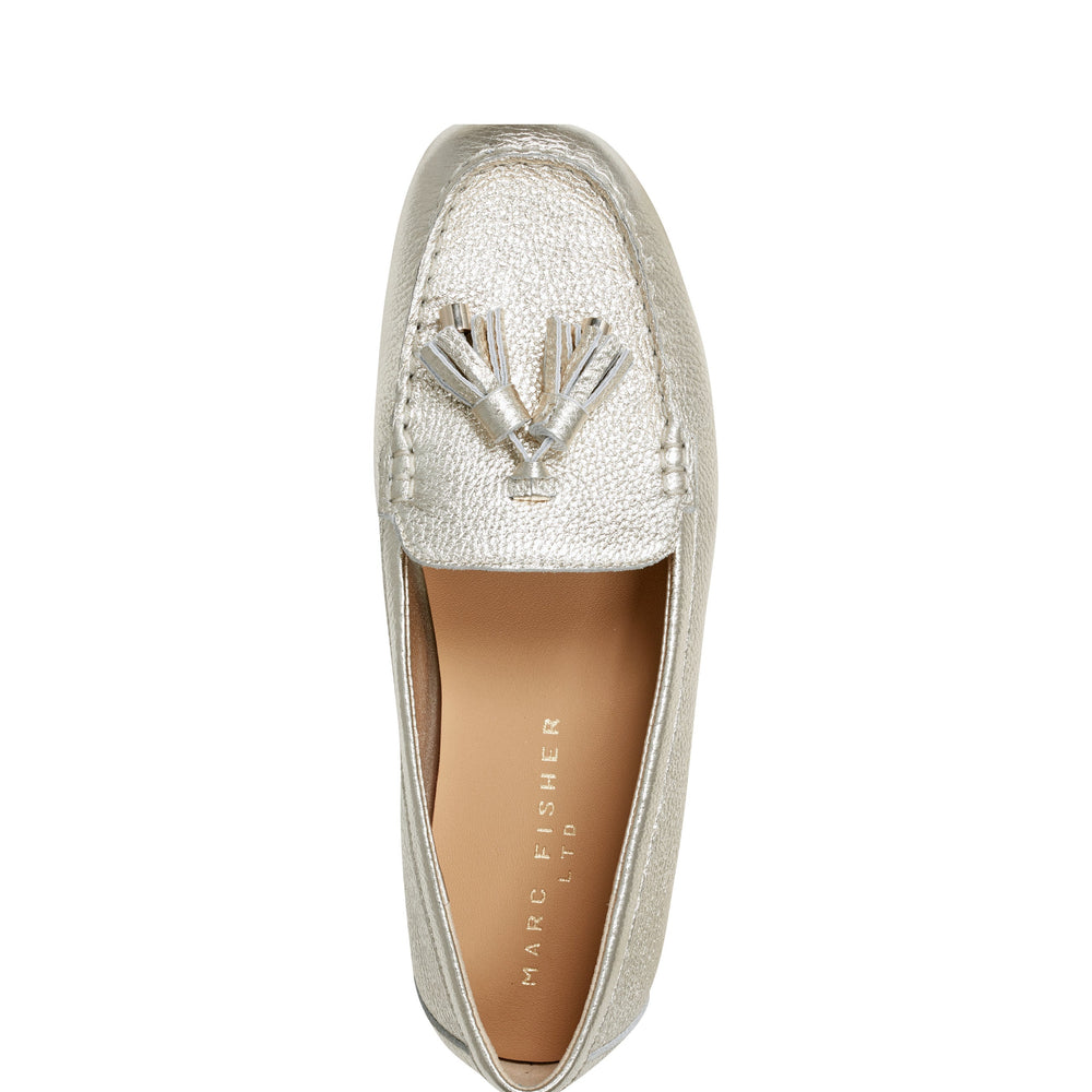 Layney Casual Tassle Loafer - Gold