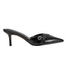 Amilia Pointy Tole Dress Mule - Black