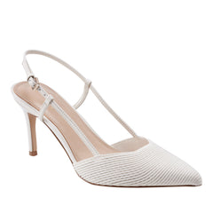Flory Slingback Pump - Chic Cream