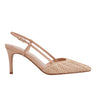 Flory Slingback Pump - Natural Raffia