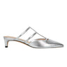 Kodie Caged Strappy Pump - Silver Leather