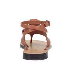 Lille Thong Flat Sandal - Natural Leather
