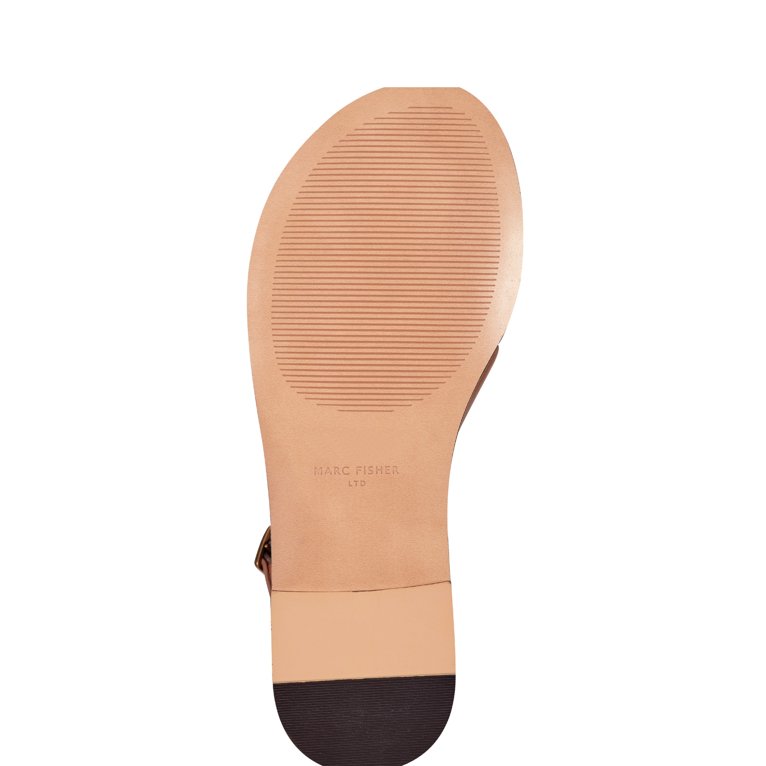 Lille Thong Flat Sandal - Natural Leather