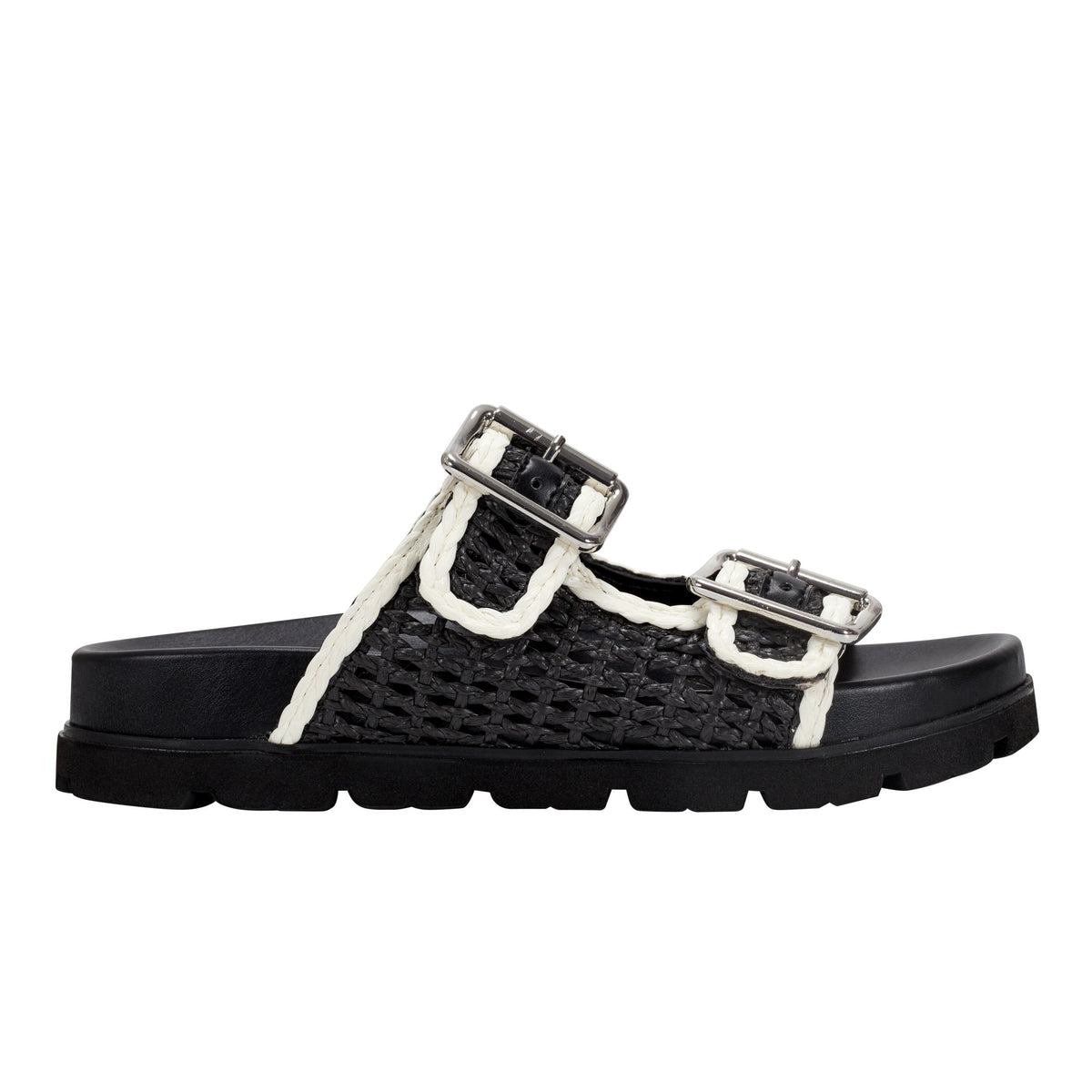 Mylan Footbed Sandal - Black