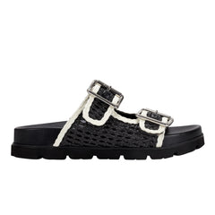 Mylan Footbed Sandal - Black