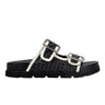 Mylan Footbed Sandal - Black