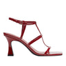 Dennie Strappy Dress Sandal - Dark Red Patent