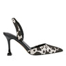 Hadya Slingback Pump - Cow Print