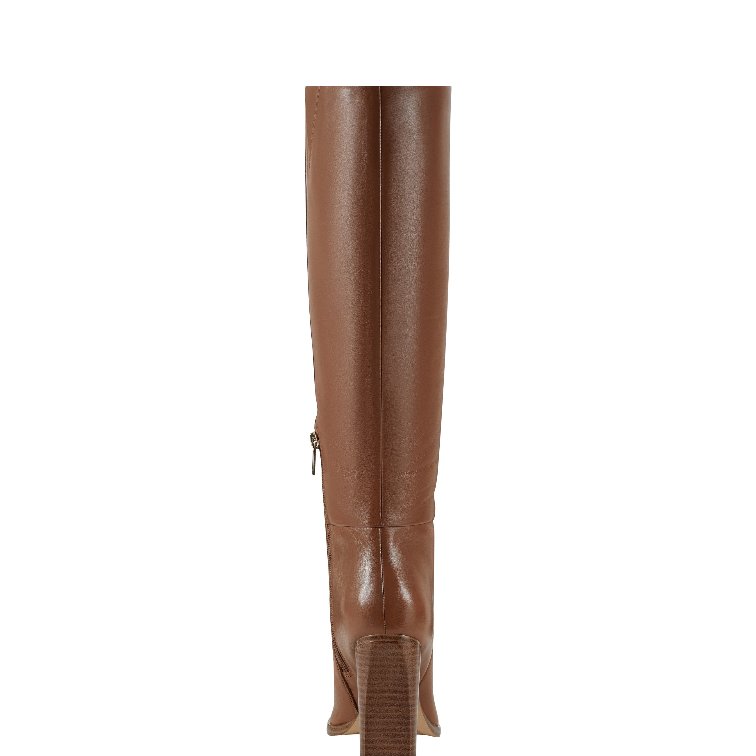 Lannie Wide Calf Dress Boot - Medium Natural Leather